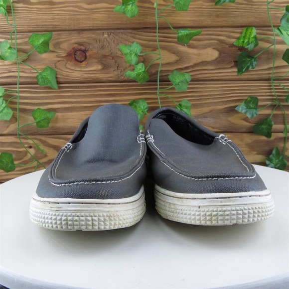 Kenneth Cole Reaction Sz 9.5 Slip-On Gray Fabric Men Slip On Medium (D, M) - Picture 2 of 11